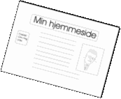 Din egen hjemmeside Tegning af hjemmeside